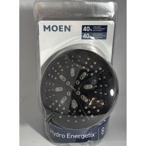 MOEN HydroEnergetix 8-Spray Patterns Single Wall Mount Fixed Shower Head Bronze
